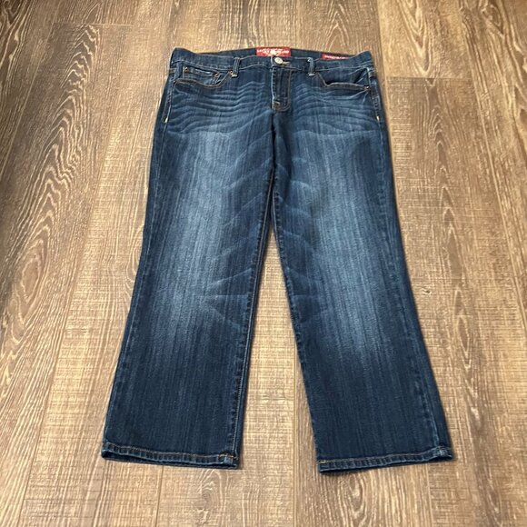 Lucky Brand Sweet’ N Crop Jeans - Size 10 - Picture 2 of 16